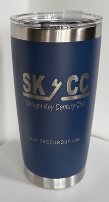 SKCC Tumbler Blue